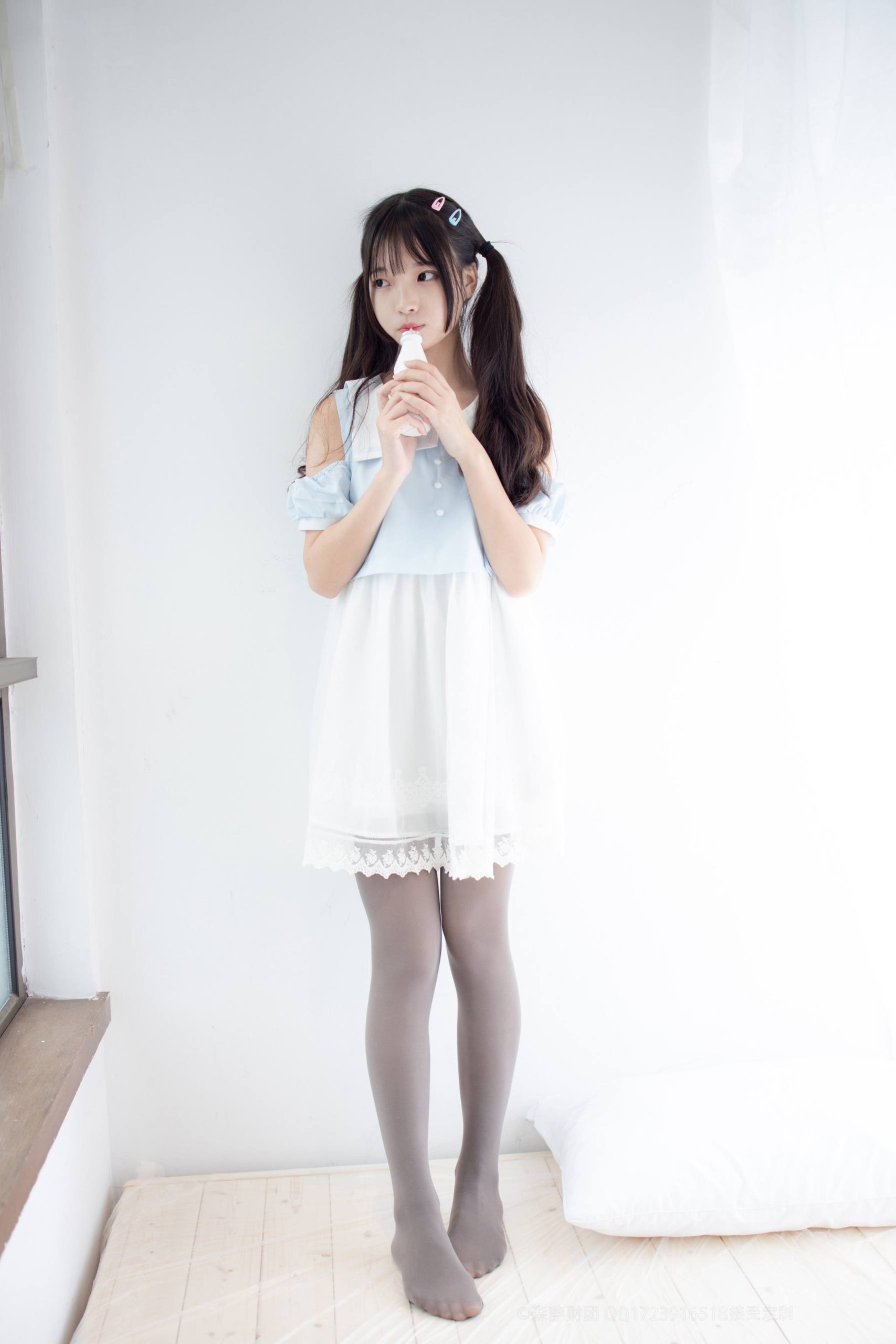 图片[6]-超级甜美的灰丝小姑娘【86P】20005-靓丽图集