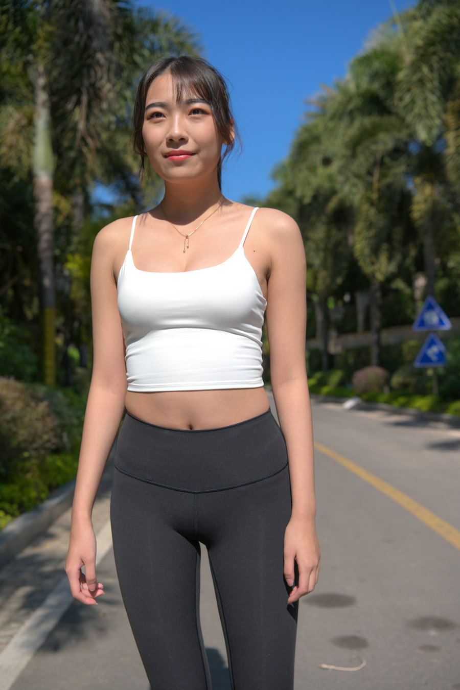 图片[1]-黑色瑜伽裤女孩 J0904 474P11V-15.7GB-靓丽图集