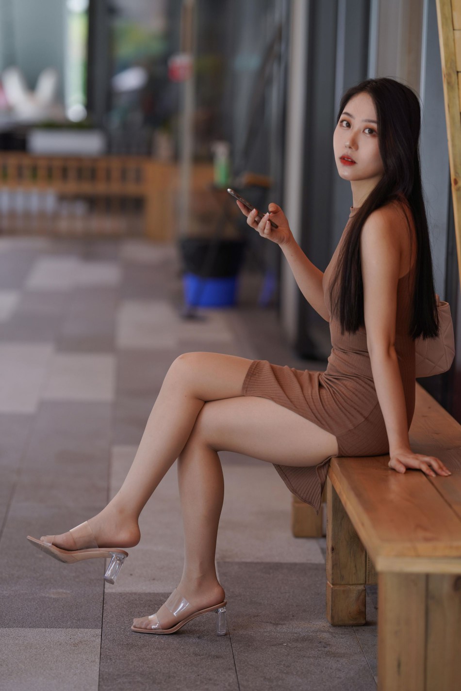 图片[5]-超有女人味的姑娘短裙逛街【400P】00049-靓丽图集