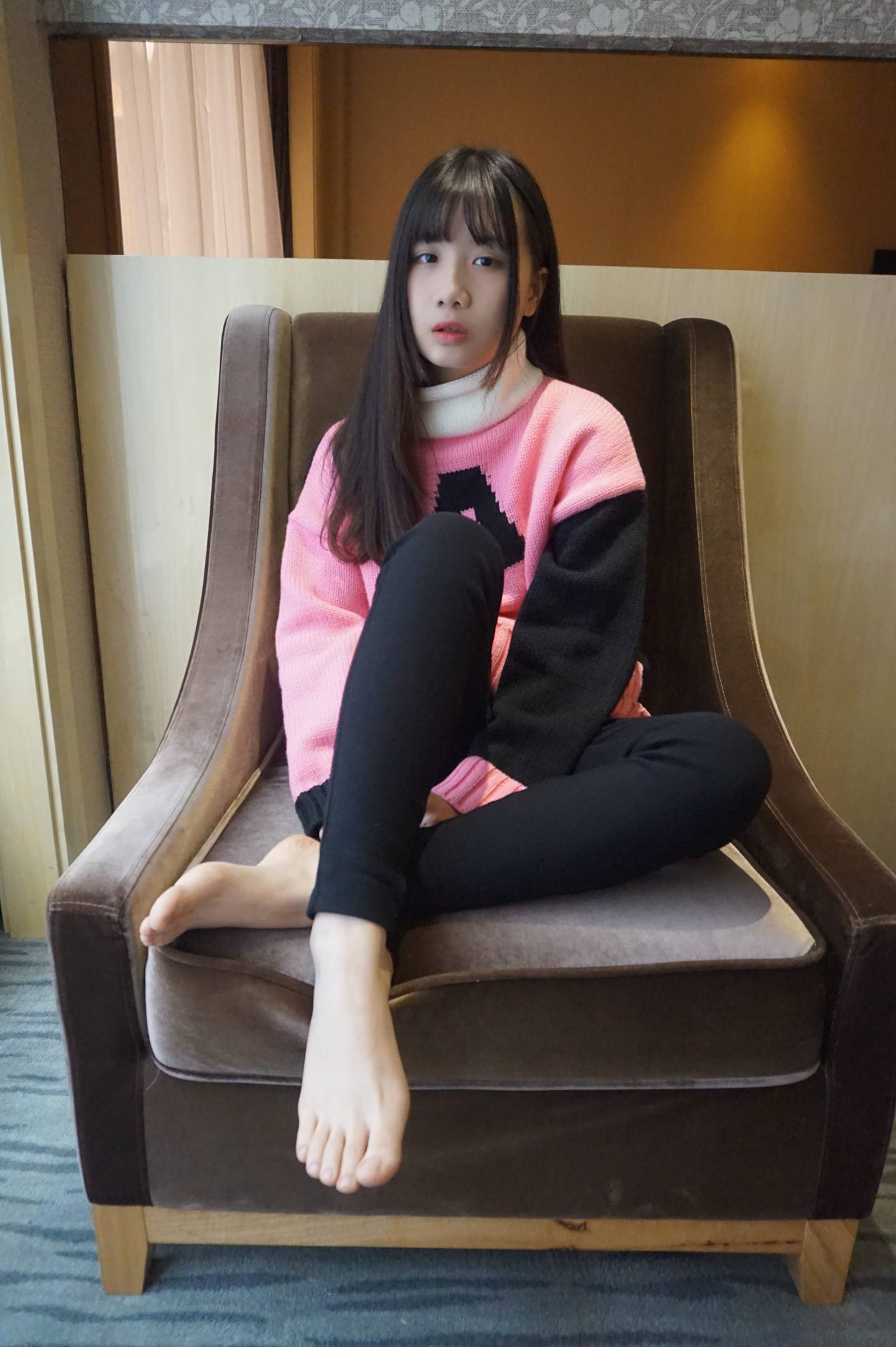 图片[1]-齐刘海的长发女孩【70P】20016-靓丽图集