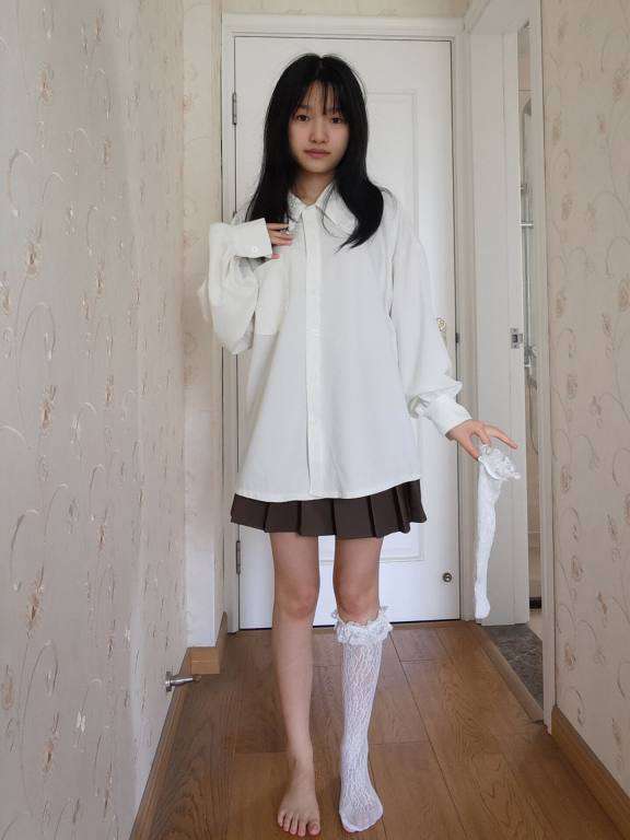 图片[1]-百褶裙可爱又大方的小姑娘【122P】20002-靓丽图集