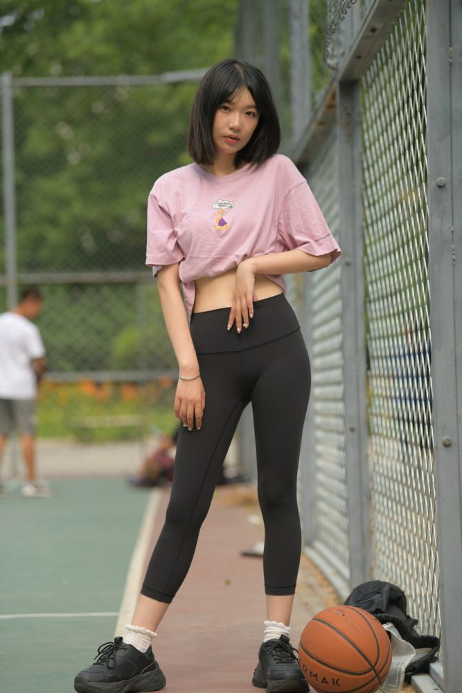 图片[3]-穿瑜伽裤打篮球的大三女孩J2198 463P1V-18.6GB-靓丽图集