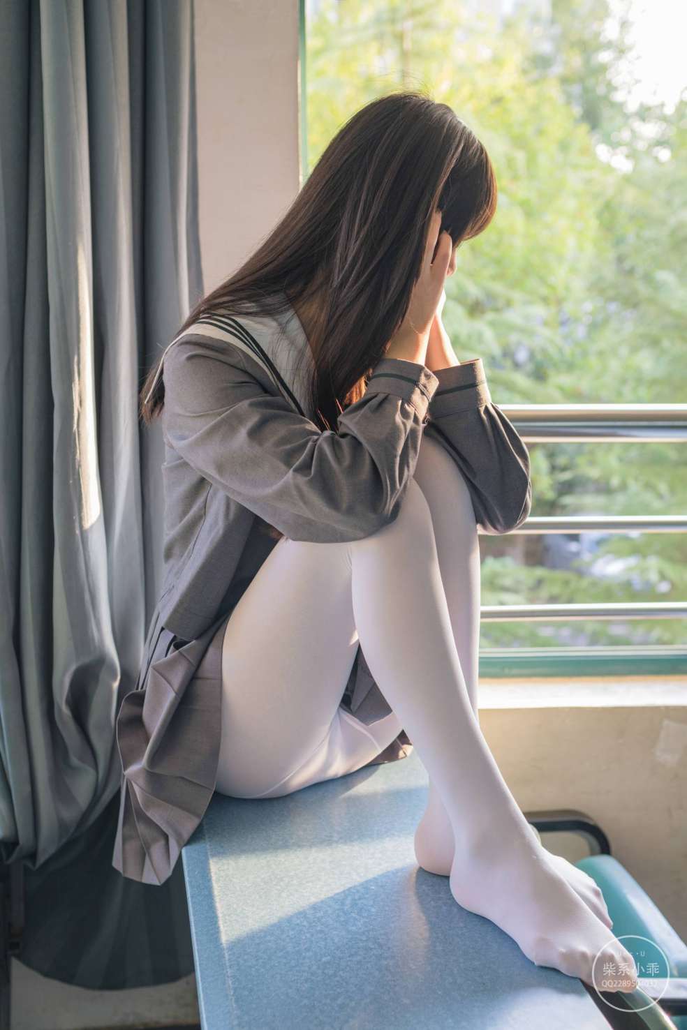 图片[4]-白丝清纯少女真的太可爱了【60P】20001-靓丽图集