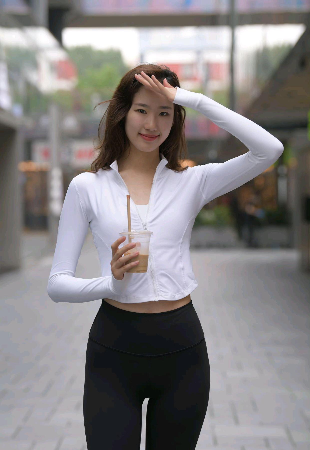 图片[4]-像刘亦菲的黑色瑜伽裤女孩J2237 340P1V-14.8GB-靓丽图集