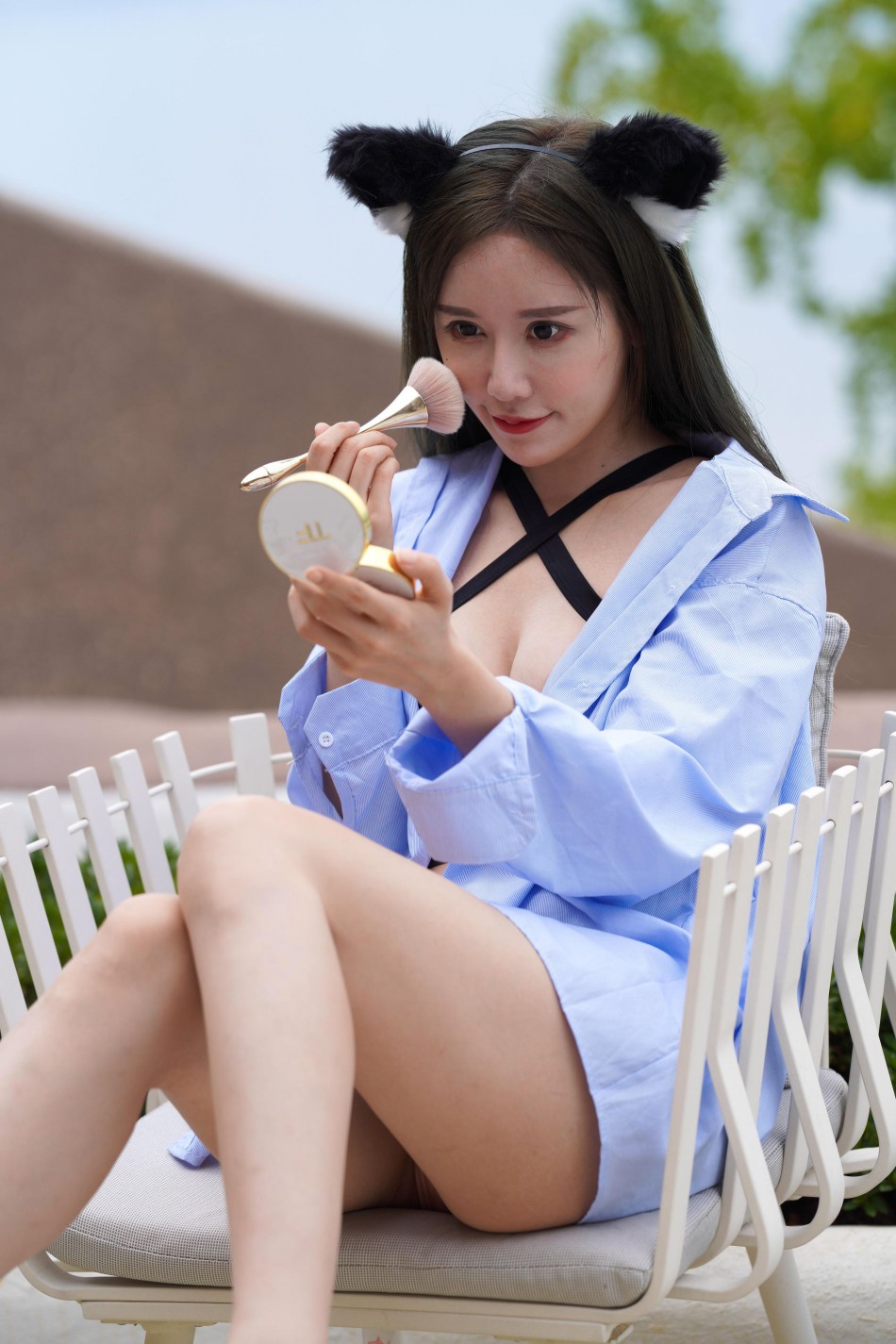 图片[5]-可爱的猫耳朵比基尼美少女【394P】00043-靓丽图集