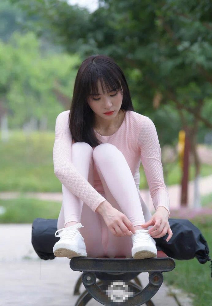 图片[4]-粉粉的瑜伽裤女孩太可爱了 J2090 854P1V-30.4GB-靓丽图集