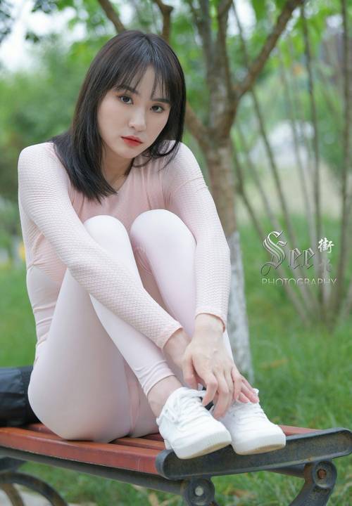 图片[2]-粉粉的瑜伽裤女孩太可爱了 J2090 854P1V-30.4GB-靓丽图集