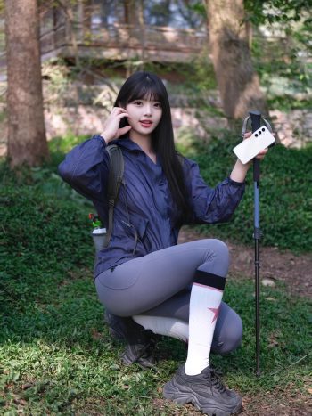 图片[6]-爱爬山的瑜伽裤MM，太甜美了！~-靓丽图集