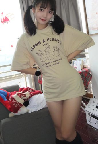 图片[10]-网格丝袜的清纯双马尾小姑娘-靓丽图集