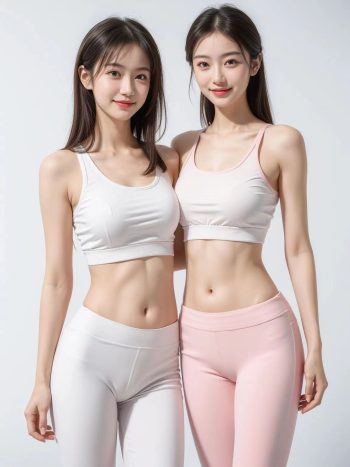 图片[18]-AI瑜伽裤清纯妹子系列图-靓丽图集