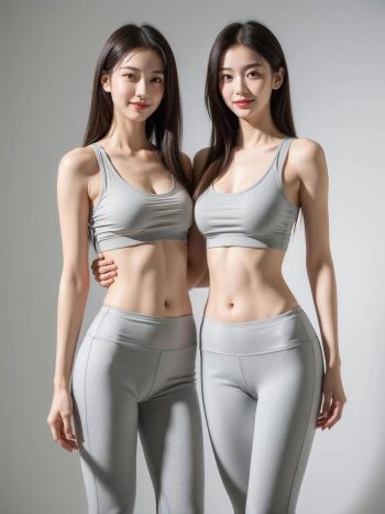 图片[9]-AI瑜伽裤清纯妹子系列图-靓丽图集