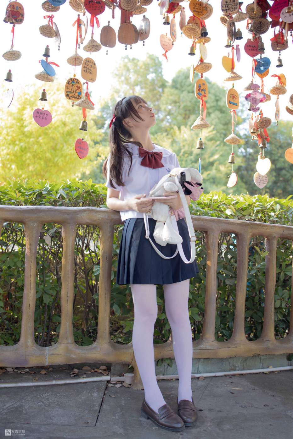 图片[5]-眼神好清澈的双马尾白丝女孩【75P】20019-靓丽图集